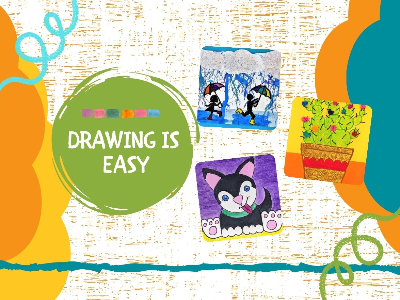 Kidcreate Studio - Johns Creek. Homeschoolers- Drawing is Easy Weekly Class (4-10 Years)